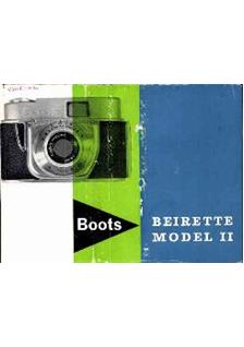 Beier (VEB) Beirette 2 manual. Camera Instructions.